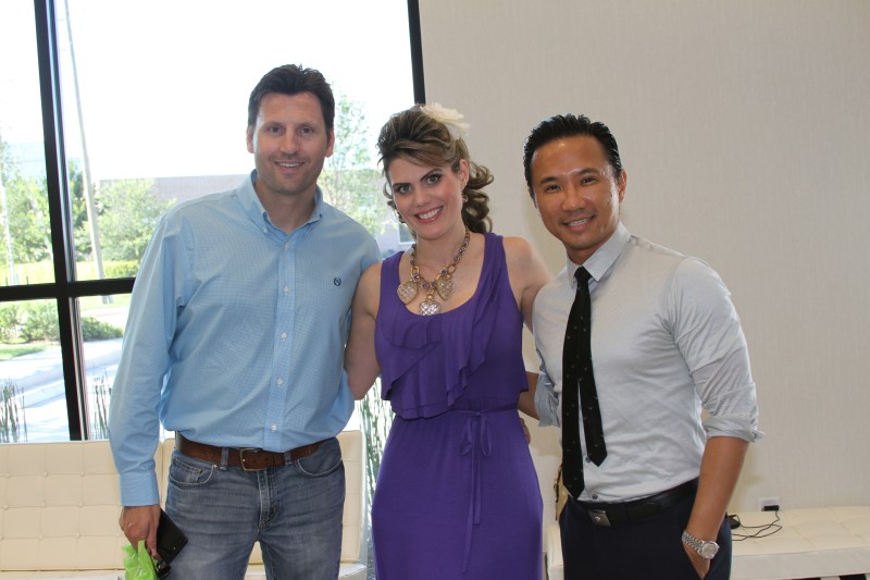 Lance and Kristi with Dr. Nguyen. Thanks for coming guys!