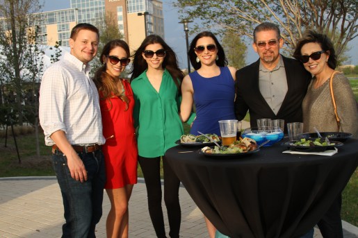 Family and friends at our Grand Opening